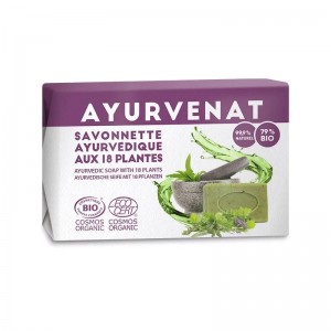 Zeep met 18 ayurvedische kruiden, Ayurvenat, bio